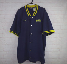 Nike University Of Michigan Men's size XL Vintage Warm Up Jersey