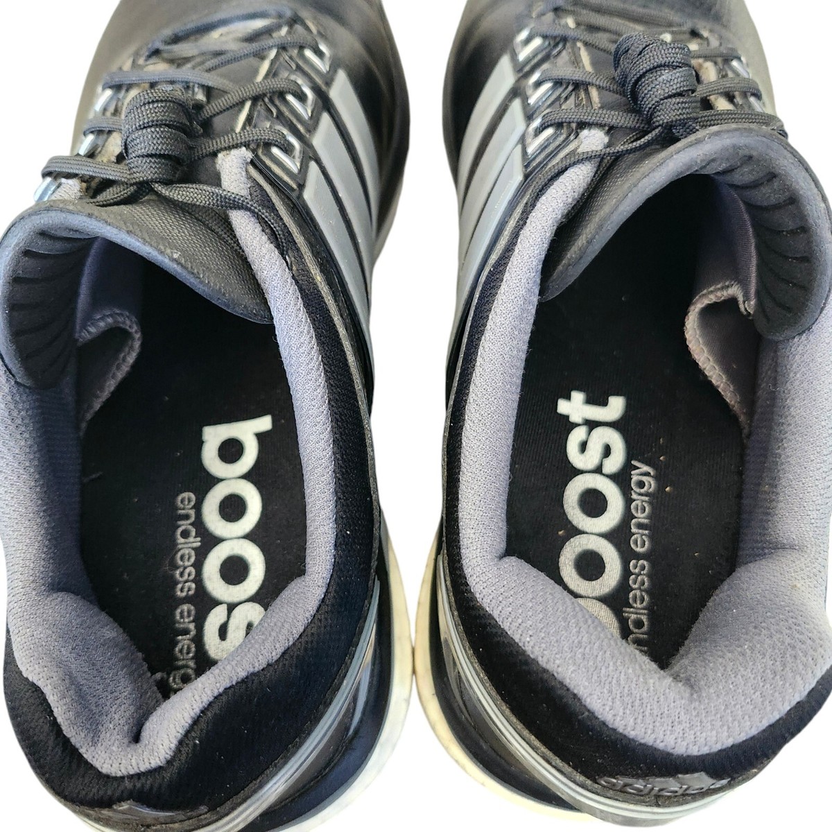 Adidas Adipower Boost Men\'s Golf Shoes Size 11.5 UK 11 Gray White Lace Up Q44623 Adidas Adipower Athletic Shoes for Men | Mercari main image 3