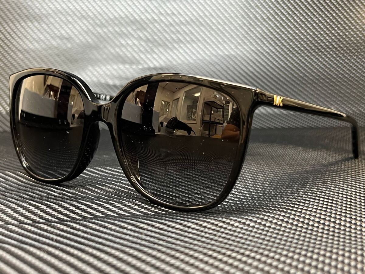 サングラス Michael Kors Woman Sunglasses Black 0MK2137U 30058G MICHAEL KORS MK2137U 30058G Black Square 57 mm Women's