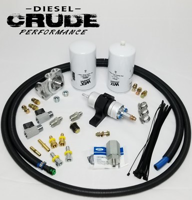 94-97 OBS Ford 7.3L Powerstroke eFuel Electric Pump Add On Kit, PLEASE READ!!!