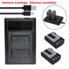 Li-ion Battery / Charger Kits For canon EOS 350D XT DS126071 XTi 400D DS126151