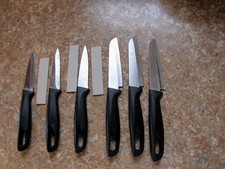 8" Kuchen Messer Slicing Cutting Sandwich Paring Knife Lof of 6 Stainless Steel