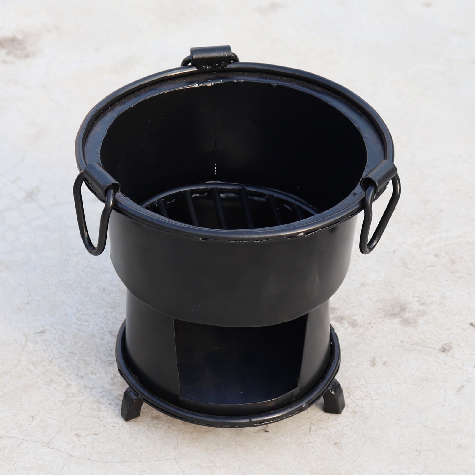 Antique Iron wood Coal burning Kitchen use stove Sigri Fire pit Portable  India | eBay