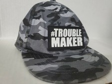 CHILDRENS PLACE TROUBLE MAKER Camouflage Adjustable kids Cap M