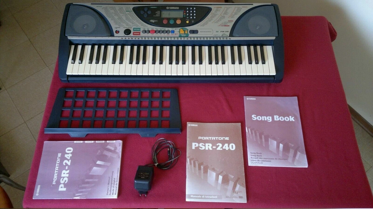 Yamaha psr 240 midi deals