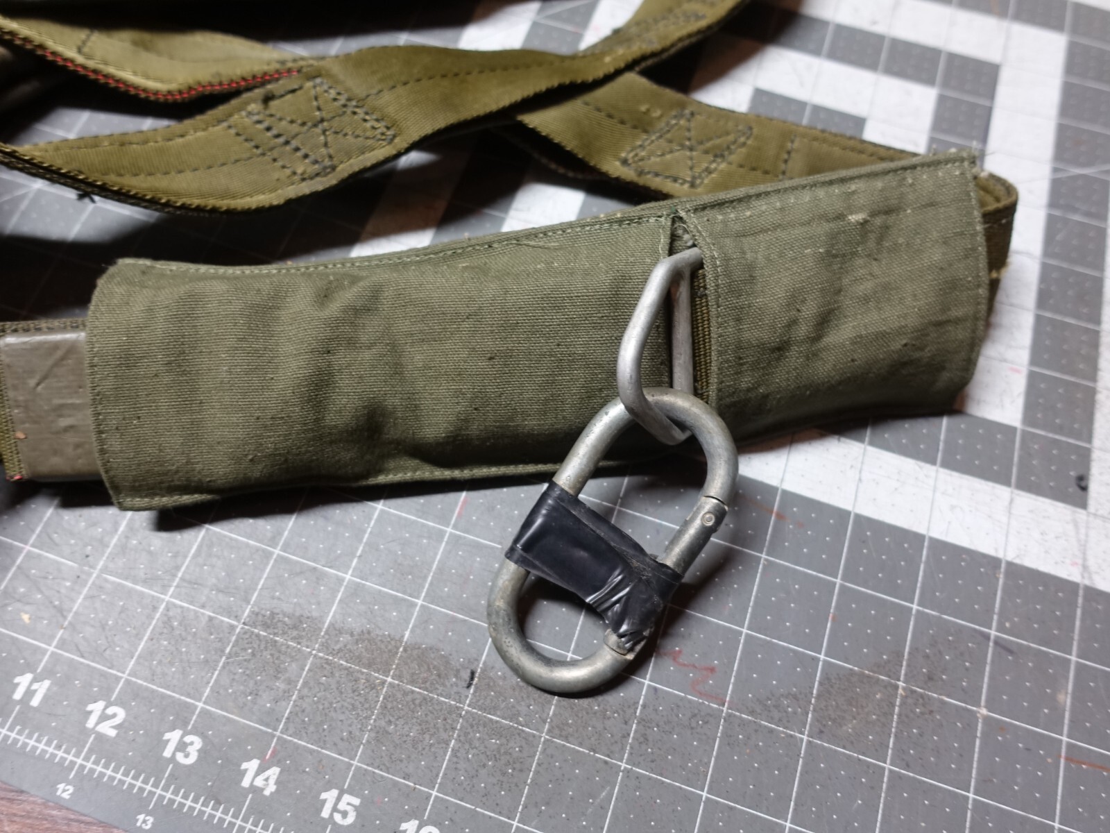 Vietnam War CISO SOG STABO Rig Shoulder Pads W/ D - Ring Slit | eBay