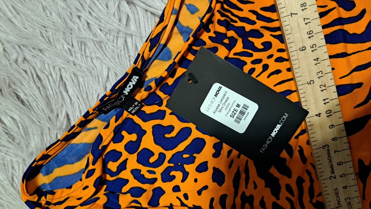 NWT Fashion Women MINI Dress Party ALYSSA LEOPARD MULTICOLOR | eBay