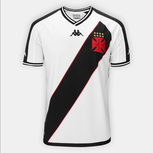 Vasco da Gama Away Soccer Football Jersey Shirt - 2024 2025 Kappa Brazil
