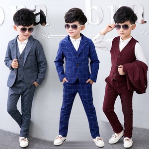 3pcs Boys Children Kids Coat Vest Pants Wedding Pageboy Party