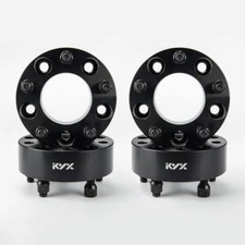 Black 2 inch 5x135 Wheel Spacers 14X2 For Ford F-150 Expedition Navigator 5 lug