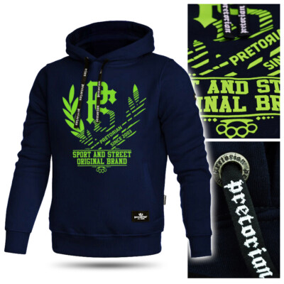 Kapuzenpullover PRETORIAN Sweatshirt Pit Bull Hooligans Casual Knuckle Duster