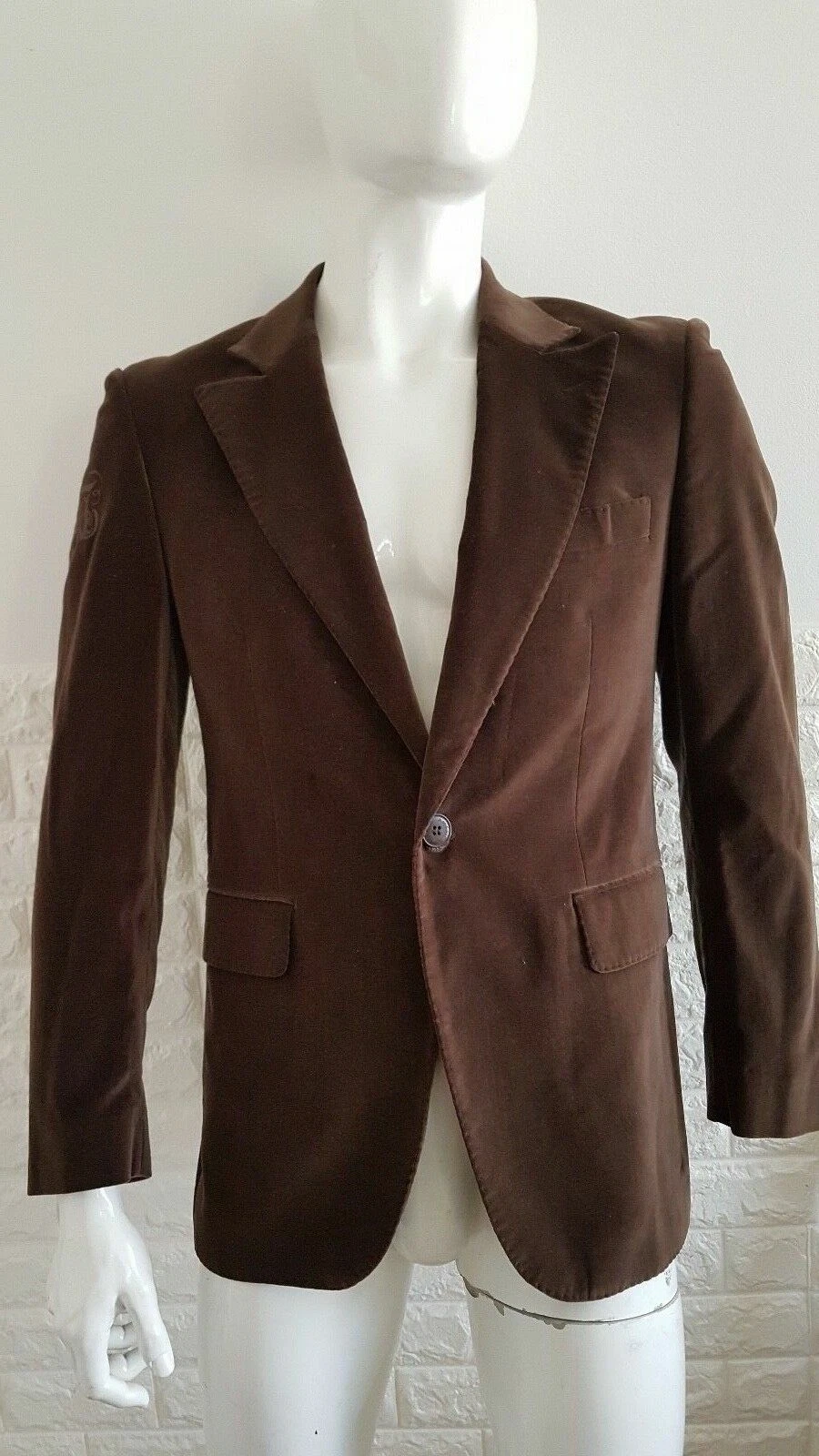 AMERICO TAVAR MEN STUNNING JACKET BLAZER size: S
