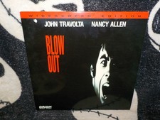 Blow Out Widescreen Laserdisc LD John Travolta Brian DePalma Free Ship $50