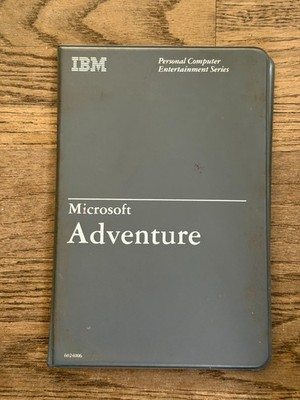 MICROSOFT ADVENTURE for IBM PC Vinyl Folder Version