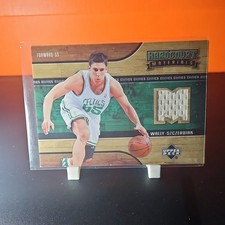 Upper Deck Hardcourt Wally Szczerbiak Boston Celtics Hardcourt Materials HM-WS