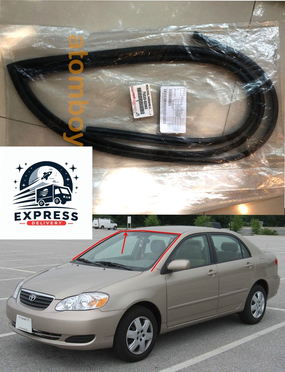 Genuine Toyota Corolla Altis CE120 ZZE121 Front Moulding