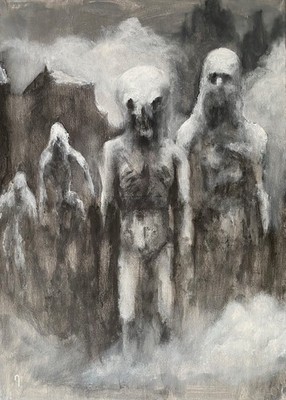 NOCH EIN LETZTER MARSCH | Gemälde | Acrylfarbe auf Leinwand | 50 x 70 | Kloiber