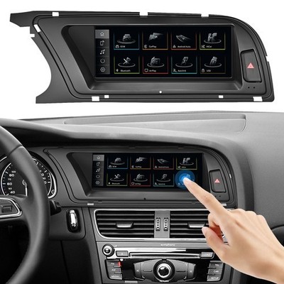 8.9'' Wireless Carplay Autoradio For Audi A4 S4 RS4 2009-15 MMI2G Radio Stereo