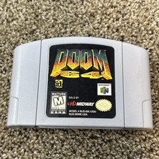 Doom 64 (Nintendo 64, 1997) Tested & Working Authentic