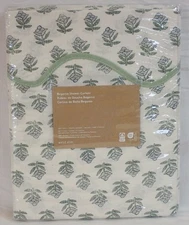 NIP WEST ELM BEGONIA FLORAL 100% COTTON SHOWER CURTAIN 72" x 74" 1553687