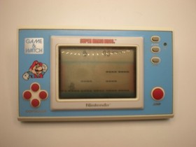 Vintage 1988 Nintendo Game & Watch Super Mario Bros Handheld Game working ym-105