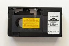 VHSC100 VHS-C to VHS Motorized Cassette Adapter Converter Camcorder VCR