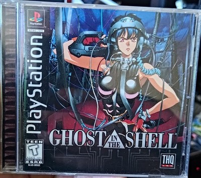 Ghost in the Shell PS1 PlayStation Disk, Tested Working REPO BACK ART
