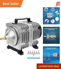 Aquarium Air Pump Aluminum 1200GPH Large Output Fish Pond Aerator