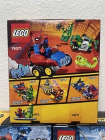 LEGO DC MARVEL SUPERHEROES Mighty Micros lot 76068 76070 76071 Bizarro Doomsday