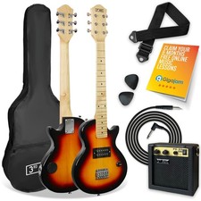 3rd Avenue Junior Electric Rock Guitar Pack - Sunburst - Clearance