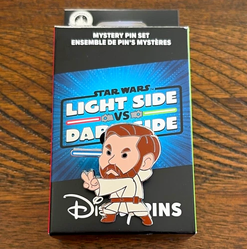 Disney Star Wars Light Side vs Dark Side Mystery Pin Set Obi-Wan Kenobi
