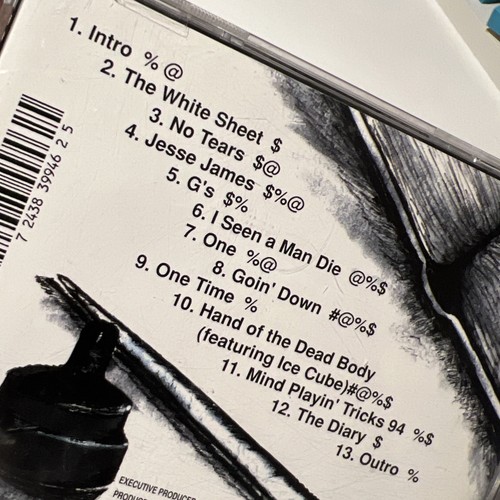 Scarface The Diary CD Rap-A-Lot Records Seen A Man Die Cry 1994 Classic Hip Hop - Picture 7 of 9