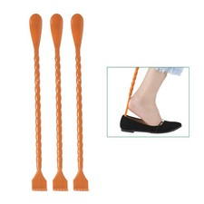 3 Pcs Shoe Lifting Rod Pocket Horn Back Scratcher Shoehorn for Men