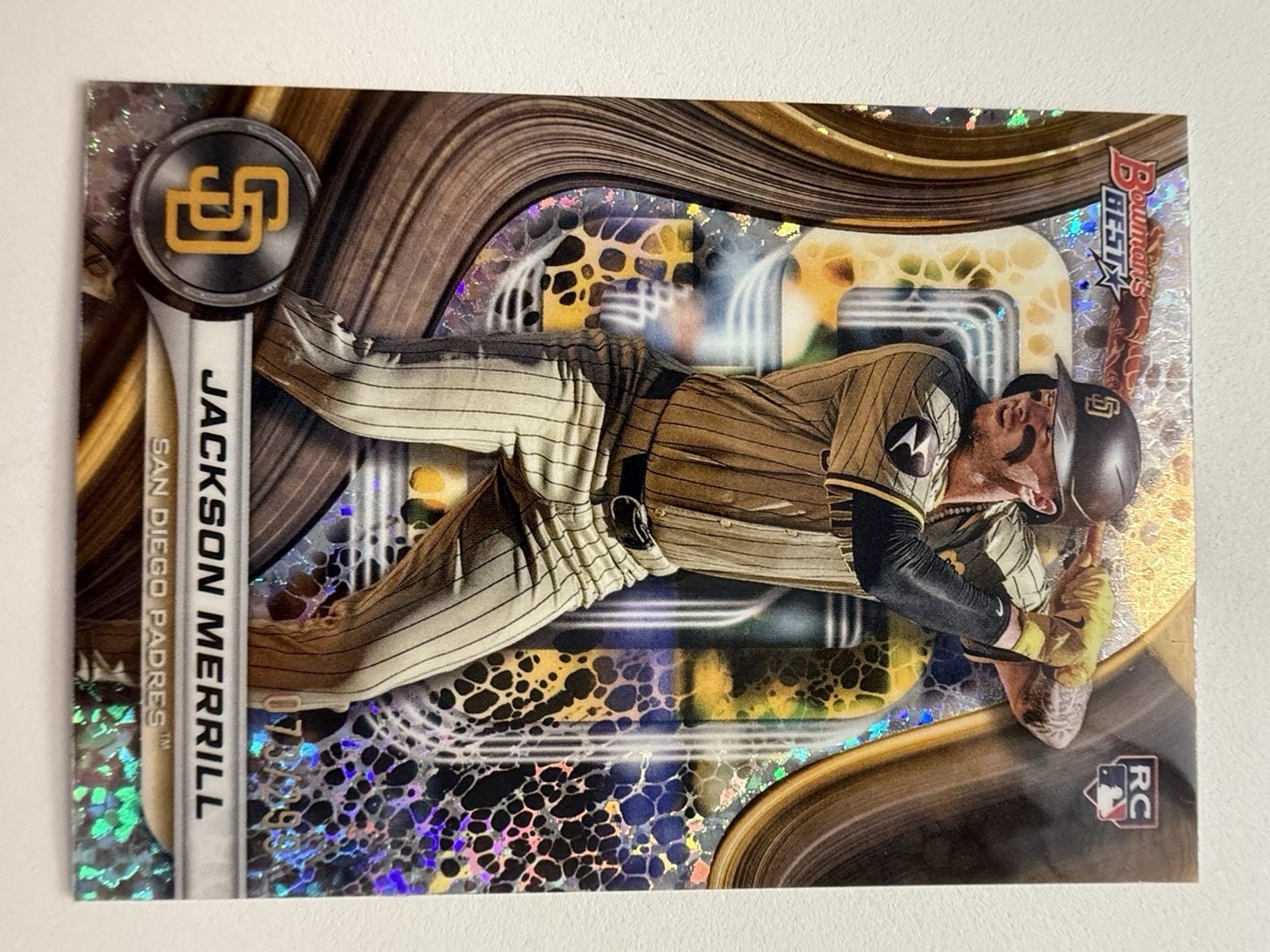 2024 Bowman's Best - Jackson Merrill #56 Mini-Diamond Refractor /299 (RC)