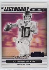 2021 Panini Contenders Draft Picks Legendary Purple Justin Herbert #9 12bz