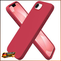 HandyhüLle Silikon Rot FüR Iphone 17E 16E 6,1 Zoll SchutzhüLle Case Cover