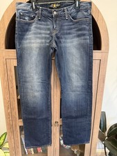 Lucky Brand Womens Riley Jeans Sz12 31W Dark Wash NEW w/o Tags Boot Cut