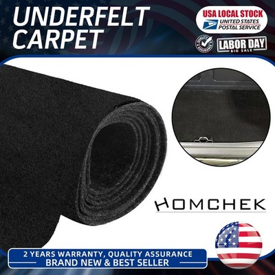 Durable Non-woven Fabric Carpet For Car Yard, Garden & Outdoor Living Black