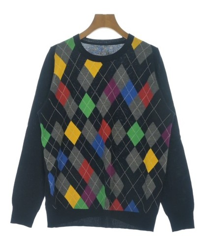 uniform experiment Sweaters NavyxGrayxYellowetc.(Argyle) 2200652307061
