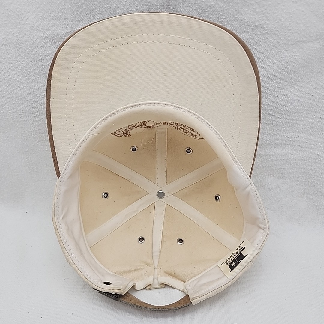 Cap Cracker Barrel Strapback Hat Baseball Lt Tan … - image 6