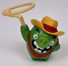 Angry Birds Cowboy Green Pig Hog Action Figure Figurine McDonalds Happy Meal Toy