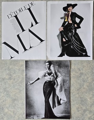 KATE MOSS Sammlung Zeitschriften Seiten Presse Konvolut Portfolio 1