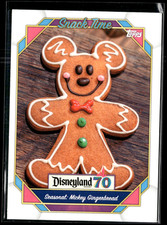 Seasonal: Mickey Gingerbread - 2025 Topps Disneyland 70th Anniversary #116