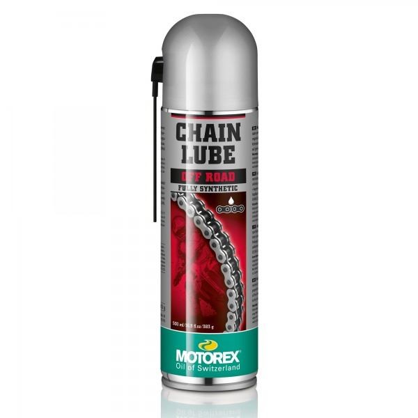 Motorex Chain Lube Off Road 500ml Spray Off Road Motocross Motorbike Motorcycle