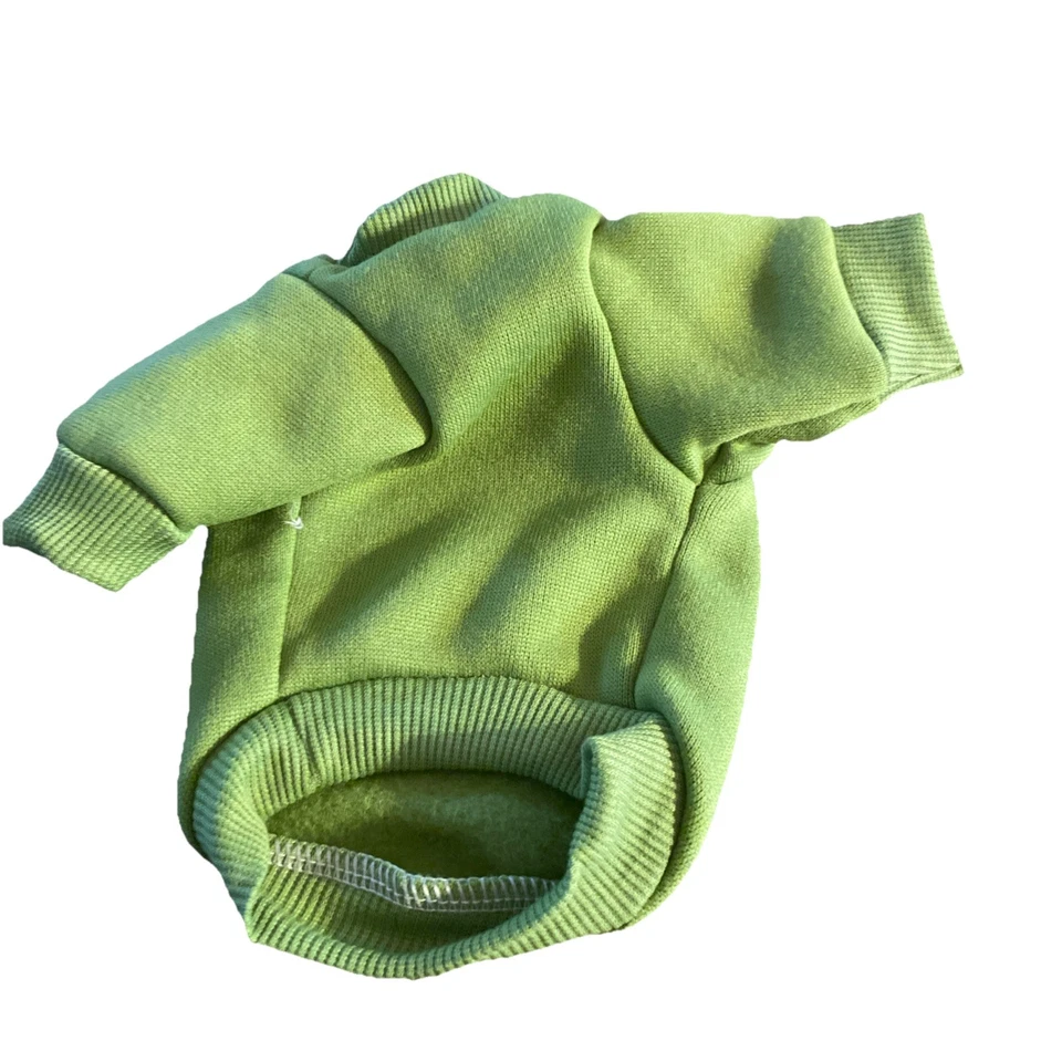Dog Sweatshirt Christmas Pet Multicolored Green Size XXS New - Image 3 of 4