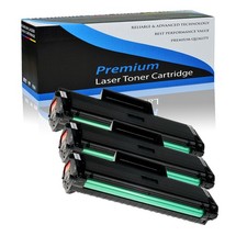 3 Pack Black MLT-D104S 104S Toner Cartridge for Samsung ML-1661 ML-1665 ML-1666