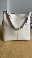 M&S Marks & Spencer Cream Tote Bag Large Shoulder Shopper