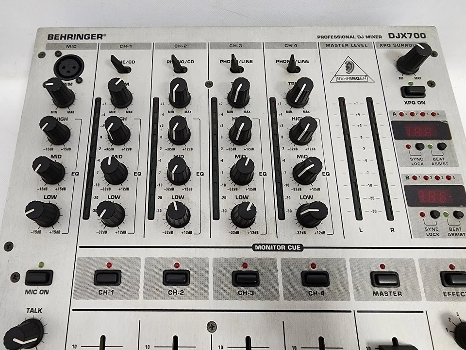 Behringer DJX700 Professional DJ Mixer 5-Channel 5ch Digital - Image 4 of 4