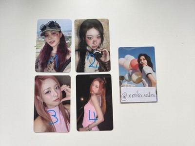 Itzy Photocards Girls Will Be Girls Chaeryeong Ryujin Yuna K-Pop