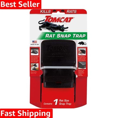 Reusable Rat Snap Trap - Easily Set for Effective Indoor & Outdoor Pest Control